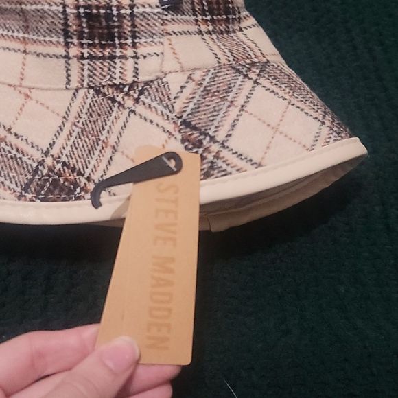 Reversible Plaid Bucket Hat - Picture 6 of 6